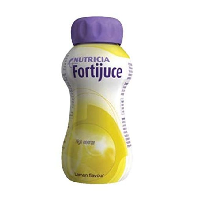 24x Fortijuce Fortijuice Lemon High Energy Juice Supplement 200ml Bottle