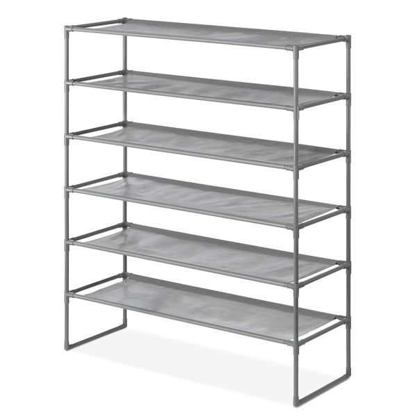 WHITMOR SPACEMAKER 6-TIER SHELVES 6262-4993-GM - GRAY
