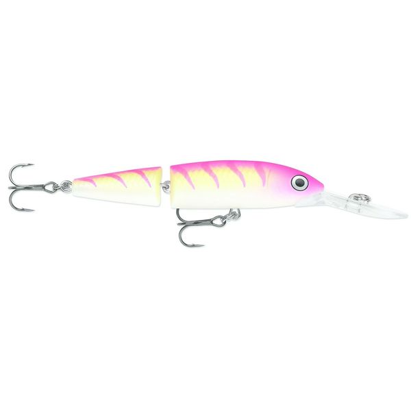 Jointed Deep Husky Jerk 08 Pink Tiger UV