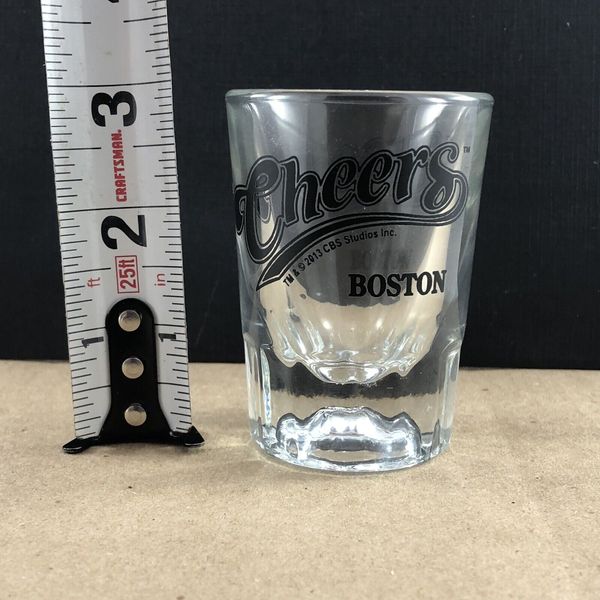 Cheers, Boston shot glass, COMBINED SHIP $1 PER MULTIPLE