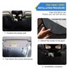 Car Windshield Sun Shade, Orange Cat Windshield Sunshades Sun Visor Protector Foldable Blocks UV Rays
