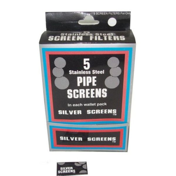 500 Premium Silver Screens Tobbacco Pipe Filters