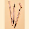 FOMIX All-in-One Eyeliner/Eyebrow Pencil Double Ended Smooth and Never Fall Off - 02# Brown