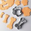 6pcs, Dog Paw Bone Shaped Cookie Cutters, Pastry Cutter Set.