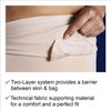 Corsinel StomaSafe Plus Ostomy/Hernia Support Garment Light 3216 by TYTEX (Beige, S/M) 33.5" - 44" Hip Circumference