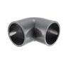 sourcing map PVC Pipe Fitting 32mm Slip Socket 90 Degree Elbow Coupling Connector Gray 3Pcs