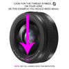 Lens Hood (Petal Design) (77mm) Compatible with Canon EOS 80D