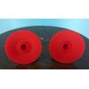 Burlington Recording TRIDENT HUB-LOCK Adapters Plastic (PAIR) - RED