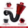 Car Cold Air Intake Filter Induction Kit Pipe Power Flow Hose System For 65/70mm