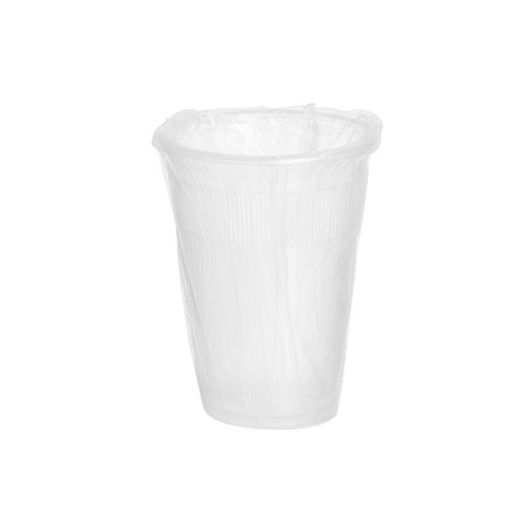 Crystalware IW9PPC1000 PP Individually Wrapped Disposable Plastic Cups, 9 oz. (Pack of 1000)