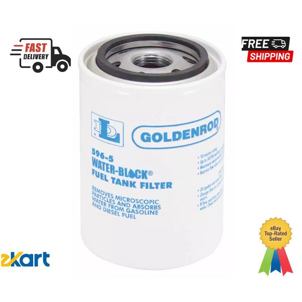 Goldenrod Water Absorbing Fuel Filter Replacement Canister -Models 596-5