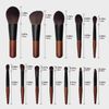 Make Up Brush Set 12 Pieces Travel Brush Set Makeup Portable
