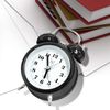 Twin Bell Alarm Clock with 3D Dial Simple Super Extra Loudest Ringing for Adults