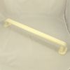 24'' Cream Straight Textured Ashby Grab Rail Bar