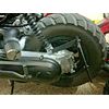 Side Vertical License Plate Relocation Bracket for HONDA RUCKUS 50 All Years