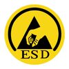 ESD Safety Shoes CX 345 Office in Width Atlas in accordance with EN ISO 20345 S3 SRC 10, black