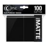 Eclipse Matte Standard Sleeve: Jet Black