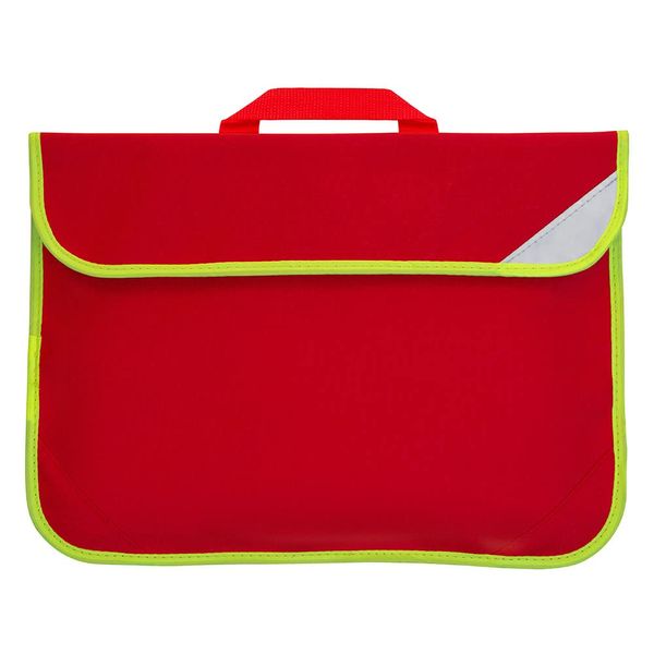 Zeco Hi-Vis School Book Bag (Red)
