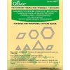 Clover Patchwork Templates Triangle/ Hexagon