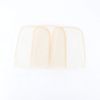 Towarm Transparent 5x5 Lace Net Material Lace Closure Base 3pcs Foundation Wig Accessories Meidum Brown Color Lace Net for Making Closure (Transparent, 5x5 Lace Net-3pcs)
