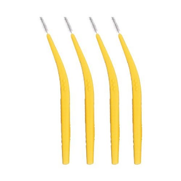 Prospec Interdental Brush Curve 4 Pieces (S (Yellow))