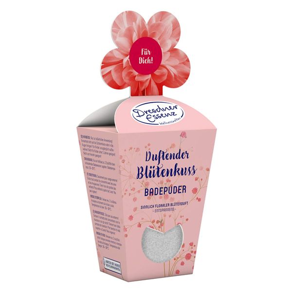 Dresdner Essenz Pflegeset Geschenkset Badepuder Blütenkuss 150 g