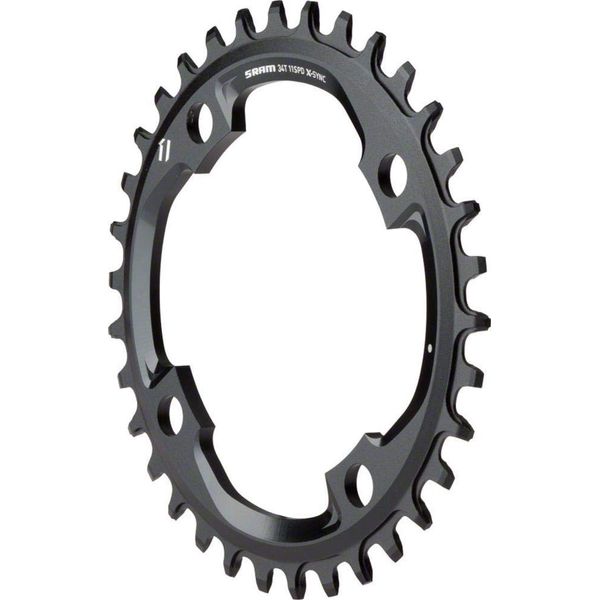 SRAM X01 104BCD 1x11-Speed Chain Ring, 34T, Black