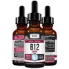 Vitamin B12 Liquid Drops 2oz B Complex B2 B3 B5 B6 Improve Mood Energy Vision