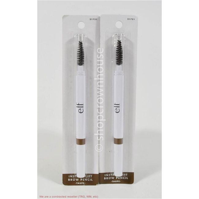 2 PACK!!! e.l.f. Instant Lift Brow Pencil Taupe - 0.006oz