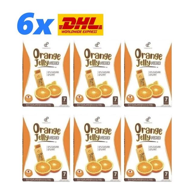 6x Per Jelly Fiber Orange Detox Innovations delicious diet Weight Control Detox