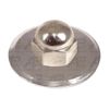 Chrome Steering Wheel Nut & Washer Replacement for Massey Ferguson FE35 TEA TEF 20 Tractor