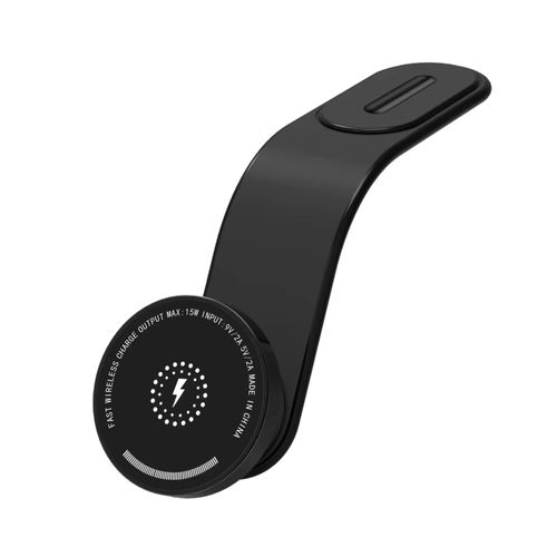 BelaGoods VIDA Hands Free Wireless Charging Foldable Magnetic car Mount Stand Rotation car Dashboard Stand 360 Degree 15W Fast Charge Phone Holder
