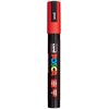 Uni-Ball 152736000 Posca PC-5M Medium Bullet Tip Marker - Red