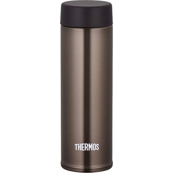 Thermos Water Bottle, Vacuum Insulated Pocket Mug, 5.1 fl oz (150 ml), Brown JOJ-150 BW (Small Capacity Model)