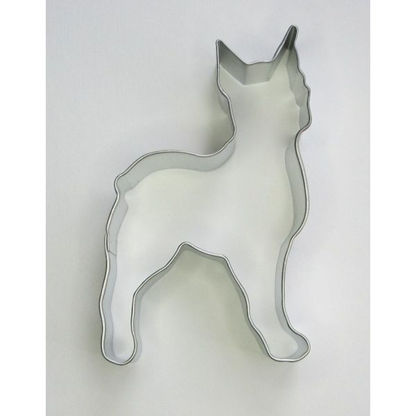 4.25" Boxer Dog Puppy Cookie Cutter Tin Steel Animal Pet Rescue Fundraiser