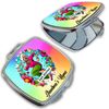 Bleu Reign Compact Personalized Pocket Mirror – Custom Name Gift for Super Grandma Comic Strip