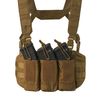 Helikon-Tex Chicom Chest Rig Black, Patrol Line