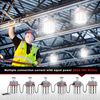 100W LED Temporary Work Light 14,500LM Linkable Hanging Construction Lamp 5000K
