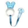 MAM Mini Teething Cooler and Clip, Blue, 2 Plus Months