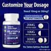 Melatonin 20mg Natural Sleeping Aid Berry Flavor 180 Quick Dissolve Tablets