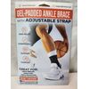 Dr. Brace Elite Ankle Brace with Strap, Black, Large