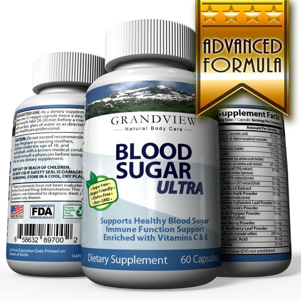 Blood Sugar Ultra - Grandview Natural Body Care