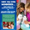 Elf Pets: an Arctic Fox Tradition - Huggable Elf Pet Arctic Fox Stuffed Animal - Includes Beautifully Illustrated Hardbound Storybook, Mini Snow Globe Charm and Official Adoption Certificate.