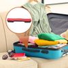 Sourcing Map 2 Pcs Luggage Handle Replacement - 8.5 Inch Suitcase Carry Strap, Plastic Pull Grip With Screws for Box Case, Bright Red