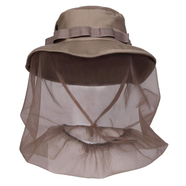 Rothco Boonie Hat with Mosquito Netting, Khaki, Size 7