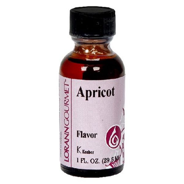 LorAnn Apricot SS Flavor, 1 ounce bottle - 4 Pack