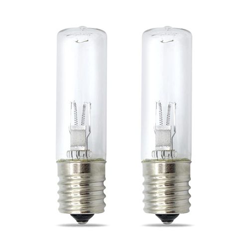 lumenivo LB1000 UV-C Replacement Bulbs for Germ Guardian GG1000, GG1000CA, GG1100, GG1100W, GG1100B 3 watts, E17 Intermediate Base UVC Bulb - T7, Germicidal UVC Lamp Replacement - 2 Pack
