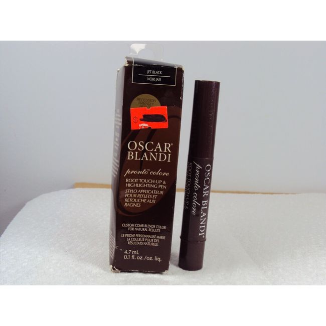 OSCAR BLANDI  PRONTO COLORE ROOT TOUCH UP  JET BLACK  0.1 OZ - NEW IN BOX (P39)