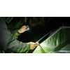 Olight Baton 4 Black 1300 Lum Rechargeable Flashlight & I3T 2 EOS Black Light