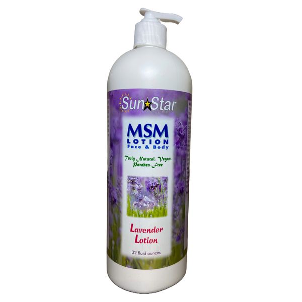 Lavender MSM Lotion - 32 oz